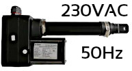 průmyslový lineární aktuátory na 230VAC