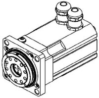 AC servomotor integrovaný s harmonickou převodovkou HG050