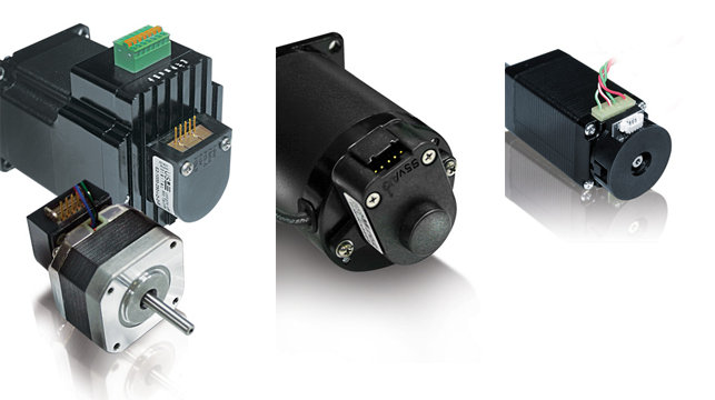 Stepper Motors with Encoder Feedback