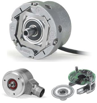 Stepper actuator integrated with electronic driver
